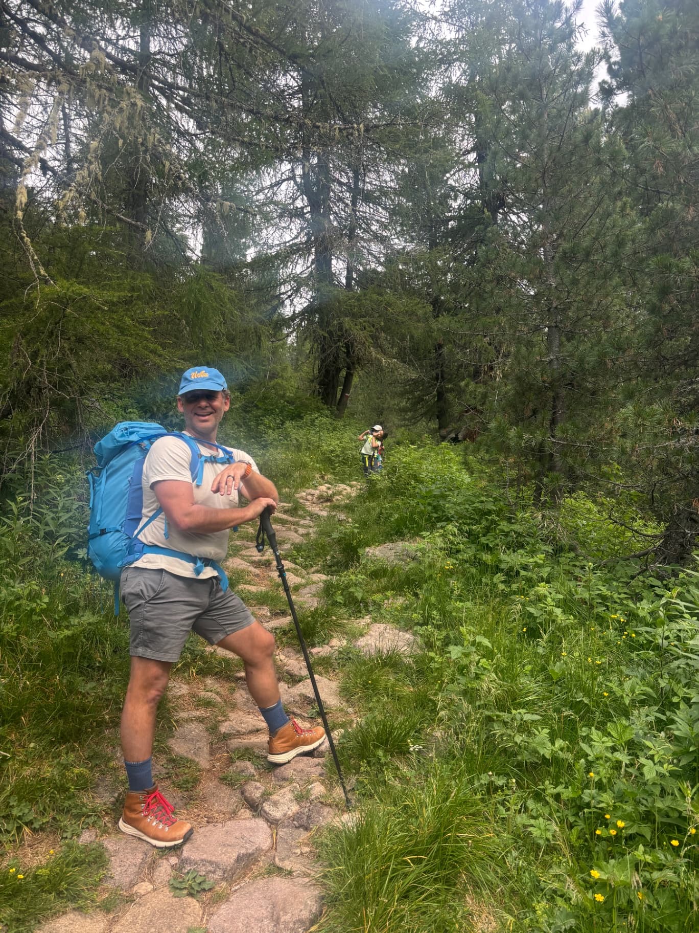 Jonathan hiking